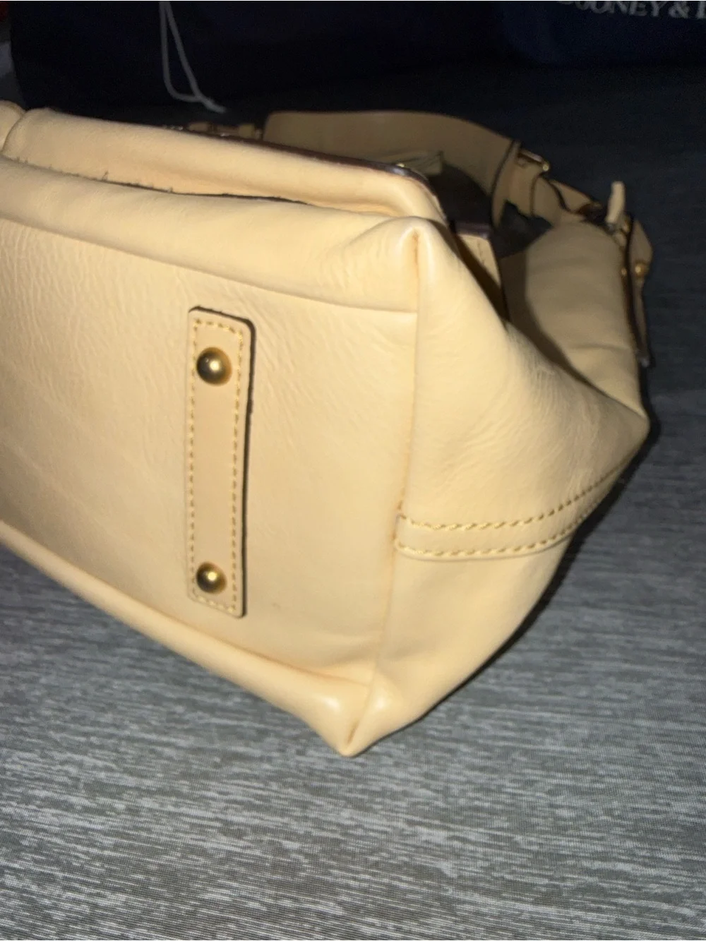 Dooney & Bourke Cream Florentine Kingston